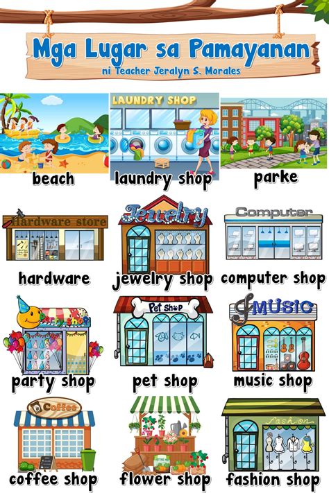 mga lugar sa pamayanan|Kindergarten.
